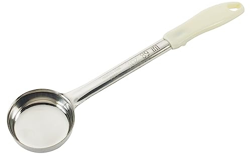Winco Solid Food Portioner, 3-Ounce, Medium, Stainless Steel, Ivory