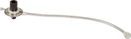 KS Tools Drehwinkelmessscheibe I Drehwinkelmesser 3/4 516.1197 I Mit flexiblem Magnetarm I Winkel Messgerät für den drehwinkelgesteuerten Schraubenanzug