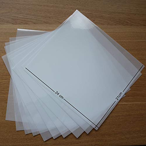 T S S - 10 fogli di carta mylar trasferibile, con strass in acrilico per creare motivi brillanti, adatti per molteplici usi, dimensioni: 210 x 240 mm
