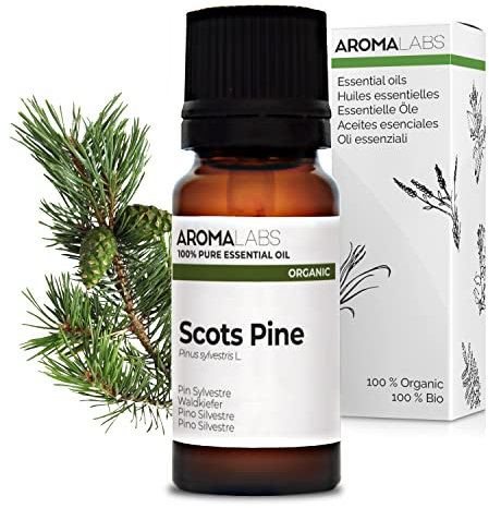 Pino Silvestre BIO (Pinus sylvestris) - 10 mL - Olio Essenziale Chemiotipizzato e Certificato AB - Aroma Labs - Made in France