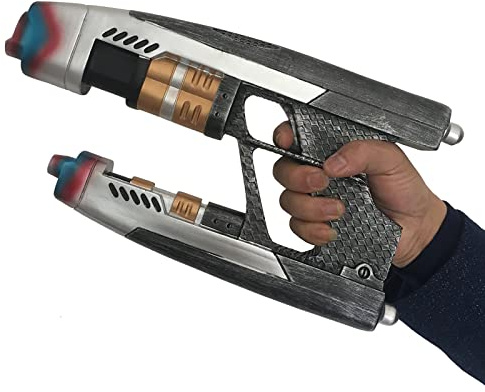 SINSEN Star Lord Blaster Prop 1:1 Réplica de pistola de cosplay Infinity War arma de Halloween Party Model Gun Collection Resina