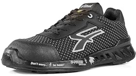 U-POWER RED LEVE LOGAN, Safety Shoes, Lightweight Anti Puncture Unisex Trainers, Bast Sole, Infinergy Insert, with Aluminium Toe Caps ( 41