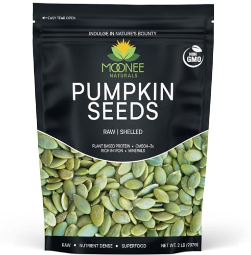 Moonee Naturals - Pumpkin Seeds - Certified Non-GMO (2 Pound)