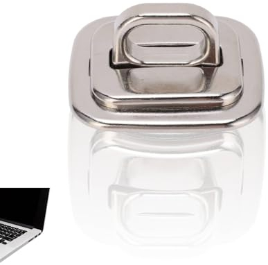 Laptop-Kabelschloss-Anker, Anti-Diebstahl-Selbstklebe-Sicherheitsplatte, Tischmontage, Selbstklebendes, Diebstahlsicheres Computerschloss Mit Fester Platte, Zinklegierung, Universal-Schlossplatte