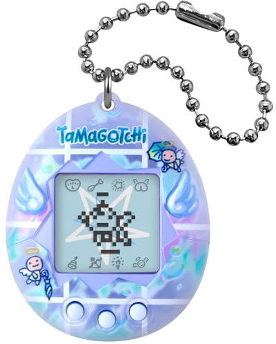 BANDAI Tamagotchi 46177 Angel Animal de Compagnie virtuel Multicolore Jouet électronique pour Les Plus de 8 Ans Votre Animal électronique préféré avec de Nouveaux Jeux et Personnages !