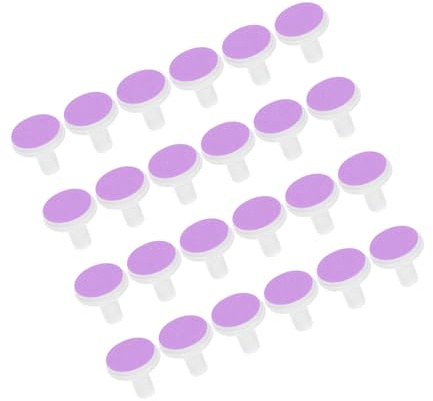 COLLBATH Lime à Ongle Bébé Électrique Embouts en Papier de Verre Lot de 24 Recharges Universelles Compatibles pour Garçon et Filles à Partir de 6 Mois Usage Sécurisé à Domicile