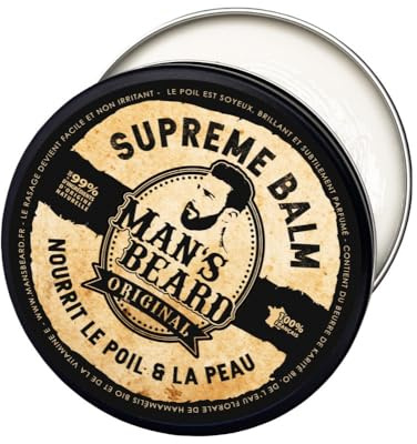Man's Beard - Baume De Barbe Supreme Balm Fabrication Française 90 ml