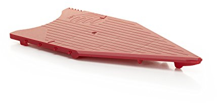 Börner Slicer Insert for V5 Powerline Slicer • Insert for Slices in 4 Thickness Settings • Cut Slices with Vegetable V-Slicer • Slicer Insert for Kitchen Slicer • Börner Accessories • Red