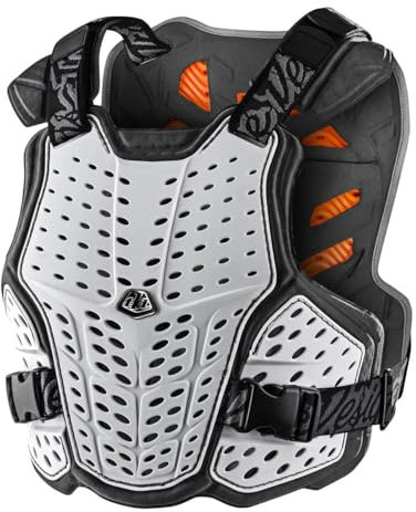 Troy Lee Designs Pettorina Moto ROCKFIGHT CE Chest Protector certificata CE con inserti D3O protettivi