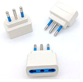 Prometeo Electronics Set 3 adattatori riduttore adattatore da spina 10A e presa bivalente 10/16A Max 1500W