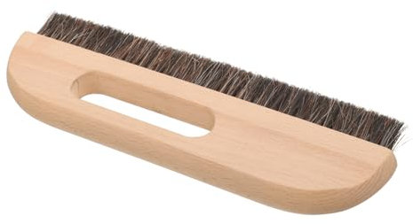 Housoutil Brosse à Tapisser Bois Avec Poils De Cheval Outil De Marouflage Pour Peinture Et Décoration Brosse Lissante Pratique Et