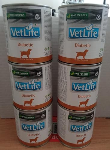 Farmina - Vet Life Nassfutter Hund Diabetc 300 g Set 6 Stück