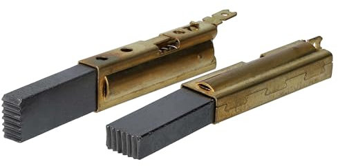 vhbw 2X Kohlebürste kompatibel mit Nilfisk Alto Attix 550-0H, 550-01, 550-0M, 360-2M, 360-2H Industriestaubsauger, Saugbohner