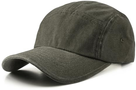 TAGVO Stor keps för män och kvinnor XXL basebollkepsar vintage stora huvuden visiere sport baseball racingkeps 56–62, Färg: grön, One size