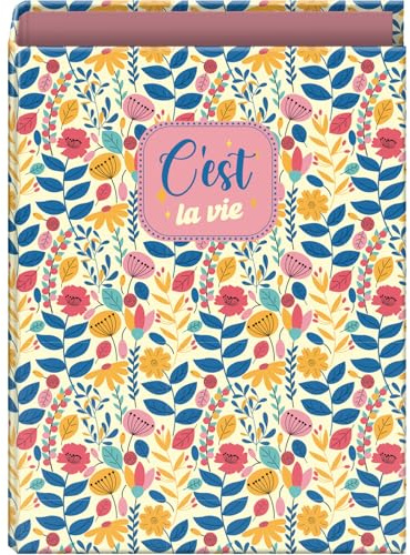 Dohe - Classeur 4 Anneaux - Capacité 600 Feuilles, A4+ (26,4x34 cm), Dos Large 6 cm, Fermeture Facile et Douce, Couverture Rigide Carton Renforcé, Fournitures Scolaires - C'Est La Vie