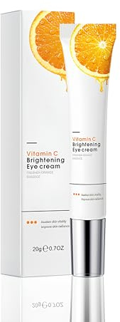 20ML Crema per gli Occhi con Vitamina C, Crema Contorno Occhi Antirughe, Occhiaie e Borse Contorno, Riduce le Rughe e le Borse, Leviga Le Rughe -B