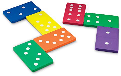 Learning Resources Dominos géants en Mousse Souple