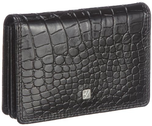 Bodenschatz Pisa 4-767 PI 01, Damen, Portemonnaies, Schwarz (black 01), 8x2x11,5 cm (B x H x T)