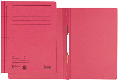 Esselte Leitz Schnellhefter Rapid, A4, Manilakarton, rot (25 Stück)