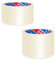 2 Rollen Reparaturband Für Gewächshaus,Transparentes Reparaturband UV-Beständig Klar Reparatur Glas Gewächshäusern Klebeband(8 cm x 10 m, 5 cm x 10 m)