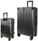 SIGN Hartschalenkoffer ReisetascheTrolley ABS Reisekoffer 360° Doppelrollen Zahlenschloss Modernes Design (Beautycase-Handgepäck-Mittel-Groß-Set) (Anthrazit, Mittlerer Koffer (65cm))
