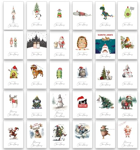 30 Christmas Cards with Puns - Wish Someone Merry Christmas in Style - Some Real Christmas Crackers Here!