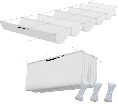 Indragbar våg solsegel 2 x 4 m justerbar solsegel för skuggning med dragrep och öljetter UV-och solskydd teleskoptak för pergola trädgård skuggskydd