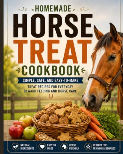 Homemade Horse Treat Cookbook: Simple, Safe, and Easy-to-Make Treat Recipes for Everyday Reward Feeding and Horse Care