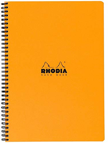 Exaclair Rhodia Graph Notebook 9 X 11 3/4 (Orange), A4+ (193008C)