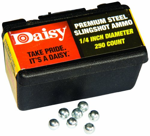 Daisy 8114 1/4 Steel Slingshot Ammo