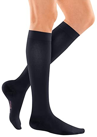 medi Travel Women Reisestrümpfe Normal XXL schwarz
