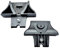 PPG 4 KIDS Universal car seat adapters Type 1: bexa, Carlo, Neo and Capri car seats