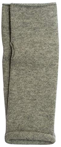 Foster-natur, arm stulpen med tummhål, 100 % ull (Merino)