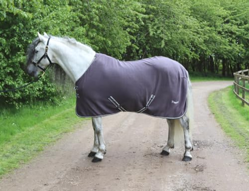 Rhinegold Elite - Tappeto in Pile 5/3, Colore: Grigio