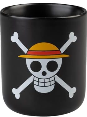 Grupo Erik Portapenne da Scrivania One Piece Manga - Porta penne in Ceramica Decorativo | Cancelleria One Piece Gadget (11 x 12 cm)