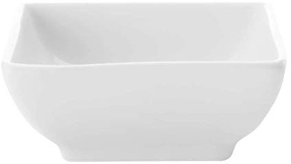 Maxwell Williams quadratischer weißer Teller, 7 cm.