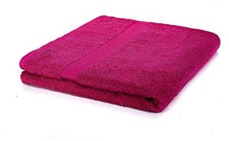 etérea Handtuch Frotteeserie - Duschtuch in Pink, schwere und Flauschige 500 g/m² Qualität, Größe: 70 cm x 140 cm