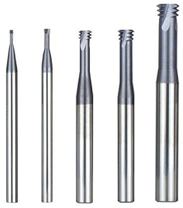 1pc UNC UNF fresa in lega di metallo duro 3 dente rivestito filettatura frese cnc filettatura fresa per filettatura UN,UNC3-48-D1.9