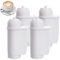 4 Stück Wasserfilter für Siemens EQ Series, EQ5 EQ6 EQ7 EQ9 S700 EQ500, Wasserfilter Kaffeevollautomat für Siemens 3200, Bosch TCZ7003, TCZ7033, 467873, Kaffee Wasserfilter (Weiß)