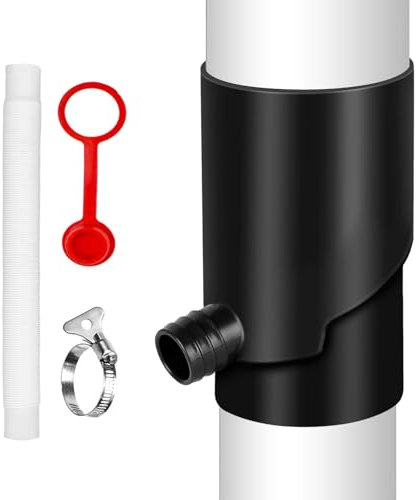 Regenwasser-Sammelset, Regenwasser-Sammelsystem,Wetterfeste, UV-beständige Regenfässer, Regenfänger - Regenauffangsystem, sammelt Regenwasser aus der Dachrinne für die Reinigung der Gartenbewässerung