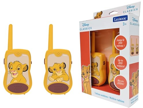 LEXIBOOK, Lion King Walkie-Talkies, TW12AN