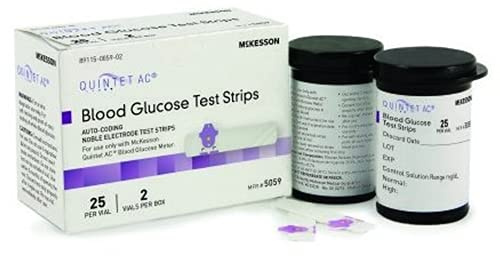 Quintet AC Glucose Strip 50/bx