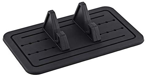 Soporte Universal Para Teléfono En El Salpicadero Compatible Con Todos Los Teléfonos Y Vehículos Ganchos Ajustables Fácil Instalación Y Limpieza Diseño Compacto Para Autos Camiones SUV Y Superficies