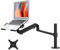 viozon Monitor/Laptop-Halterung, Einzel-Gasfederarm-Schreibtischständer/Halter für 17-32-Computermonitor, zusätzliche Laptop-Ablage für 12-17-Laptops/Notebook DE-1S-PROB