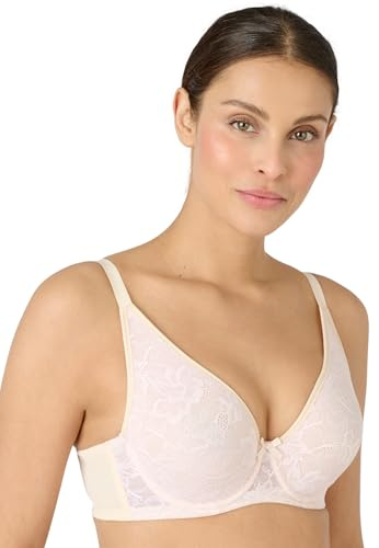 Damart - Soutien-Gorge Spacer Galbant à Armatures Femme Marron Taille 110