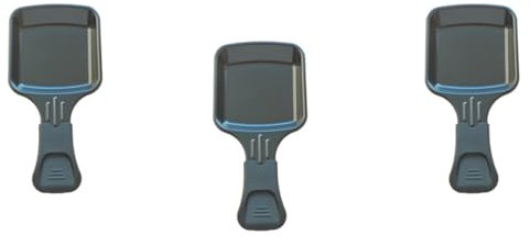 SOS Accessoire Set di 3 ciotole per raclette raschietto per griglia, Wok AS306001 SOS ACCESSORIO