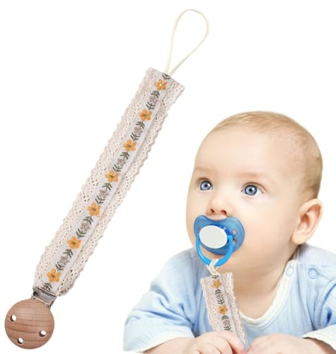 Pacifier Holder Clip, Pacifier Strap Småbarn Teether Lanyard