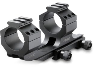 Burris Optics P.E.P.R. Scope Mount, Includes Both Smooth and Picatinny Ring Tops, 30mm, Standard Attach, BLACK (410341)
