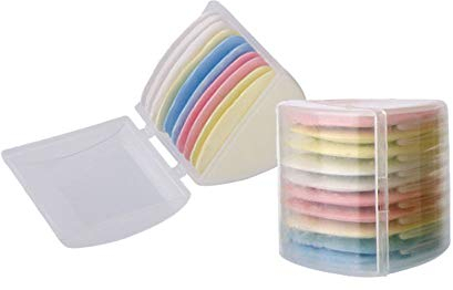 XINGSUI 10 Stücke Schneiderkreide, Dreieckschneiderkreide, Stoffmarkierungskreide, zum Schneidern, Nähen, Herstellen, Stoffmarkieren DIY-Kleidungsherstellung (4 Farben)