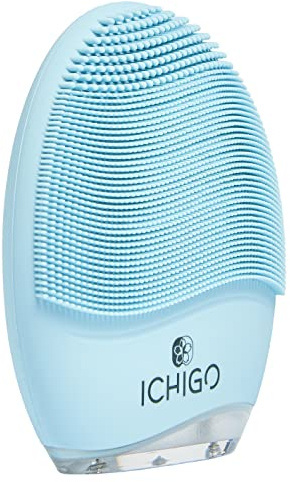ICHIGO-EASY CLEAN PLUS - Cepillo limpiador facial sónico y masajeador con intesidad regulable, recargable por USB, waterproof y 3 años de garantía. Limpiador facial electrico.